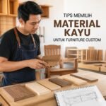 Tips Memilih Material Kayu untuk Furniture Custom agar Awet dan Sesuai Kebutuhan
