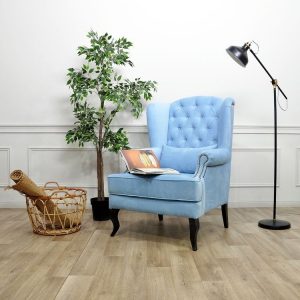 Sofa 1 Seater Wingchair Biru