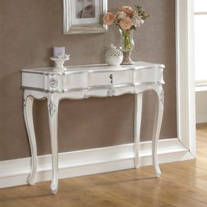 Meja Konsol Ukir Prancis Shabby