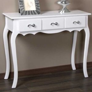 Meja Konsul Shabby 3 Laci Modern
