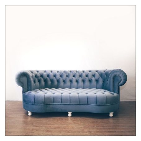 Sofa Minimalis Ruang Santai Velvet Unik