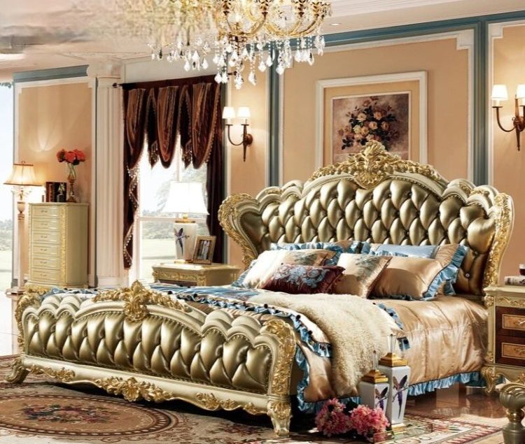 Tempat Tidur Ukir Villa Mewah