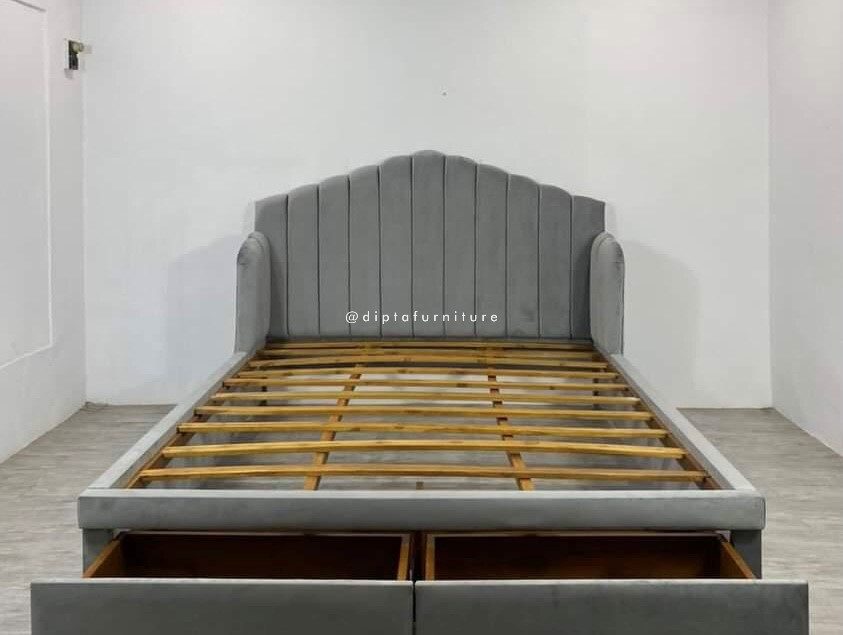 Tempat Tidur Minimalis Modern Berlaci Jimmy (2)