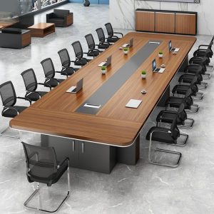 Meja Rapat Besar Panjang 14 Orang Minimalis Decia