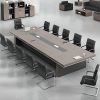 Meja Rapat HPL Minimalis Modern 12 Orang Meeting