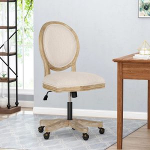 Kursi Kantor Kayu Klasik Racoco Jati