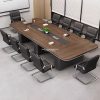Meja Meeting Kantor 8 Orang Rapat Besar Minimalis HPL Custom