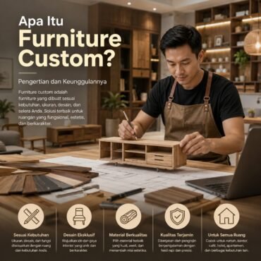 Apa Itu Furniture Custom Pengertian dan Keunggulannya