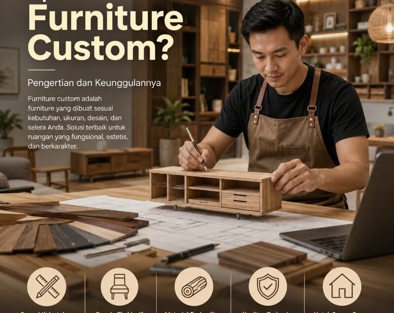 Apa Itu Furniture Custom Pengertian dan Keunggulannya