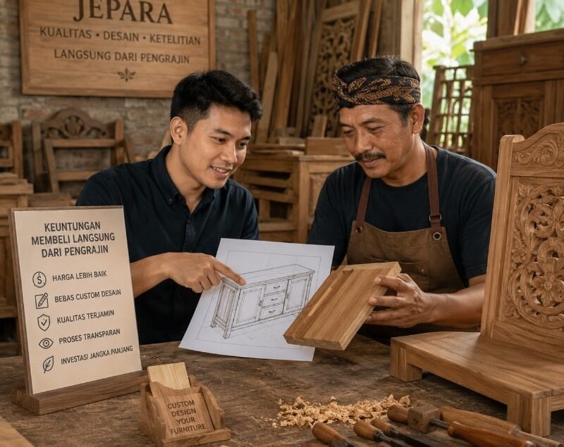 Keuntungan Membeli Furniture Langsung dari Pengrajin Jepara