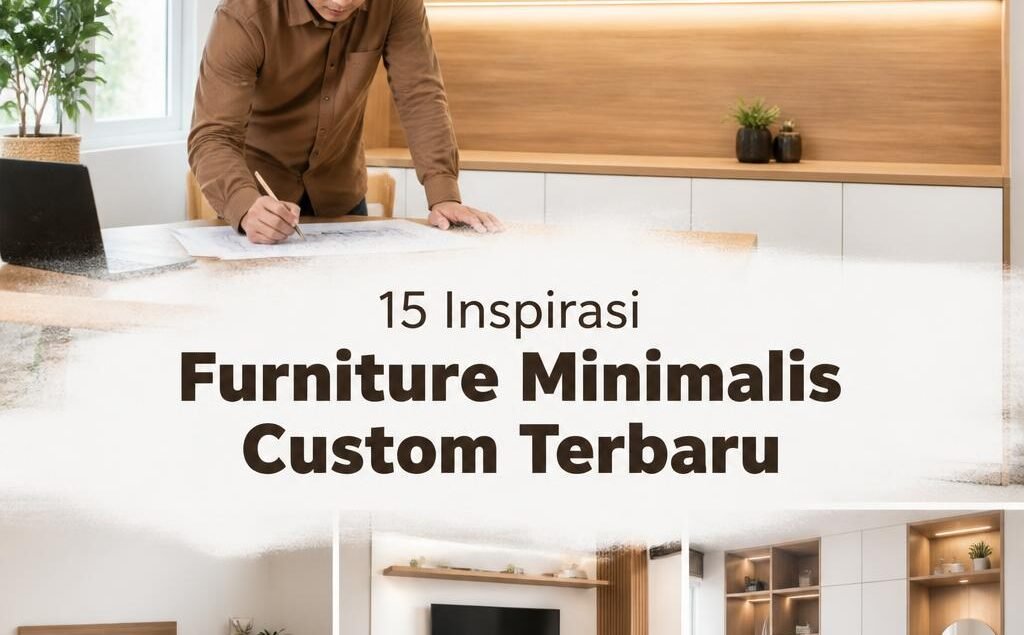 15 Inspirasi Furniture Minimalis Custom Terbaru