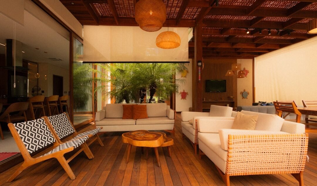 Sofa untuk Villa Modern dengan Desain Elegan