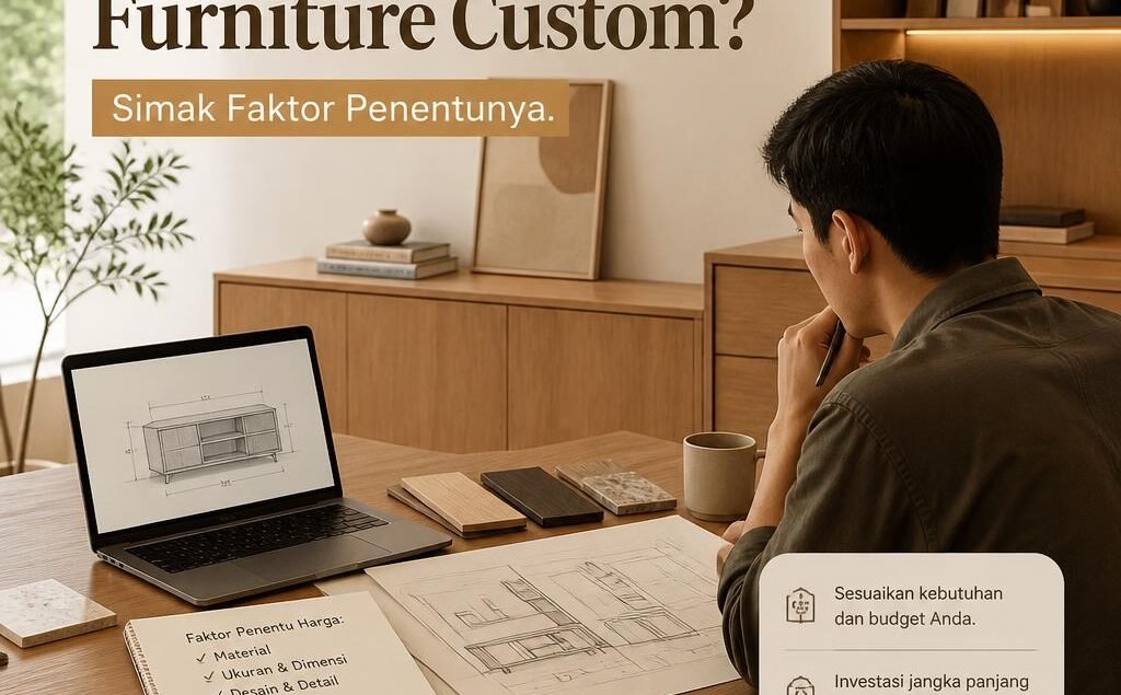 Berapa Harga Furniture Custom Simak Faktor Penentunya