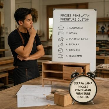 Berapa Lama Proses Pembuatan Furniture Custom