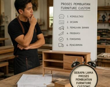Berapa Lama Proses Pembuatan Furniture Custom