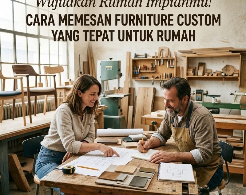 Cara Memesan Furniture Custom yang Tepat untuk Rumah