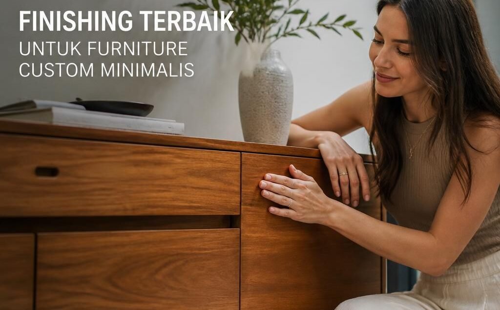 Finishing Terbaik untuk Furniture Custom Minimalis