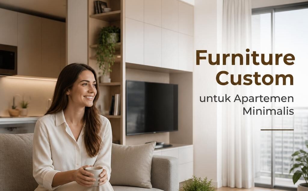 Furniture Custom untuk Apartemen Minimalis