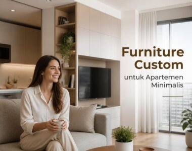 Furniture Custom untuk Apartemen Minimalis