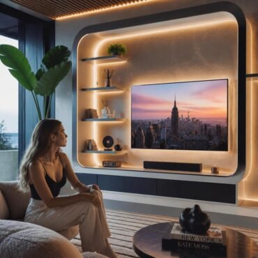 Inspirasi Rak TV Custom Modern