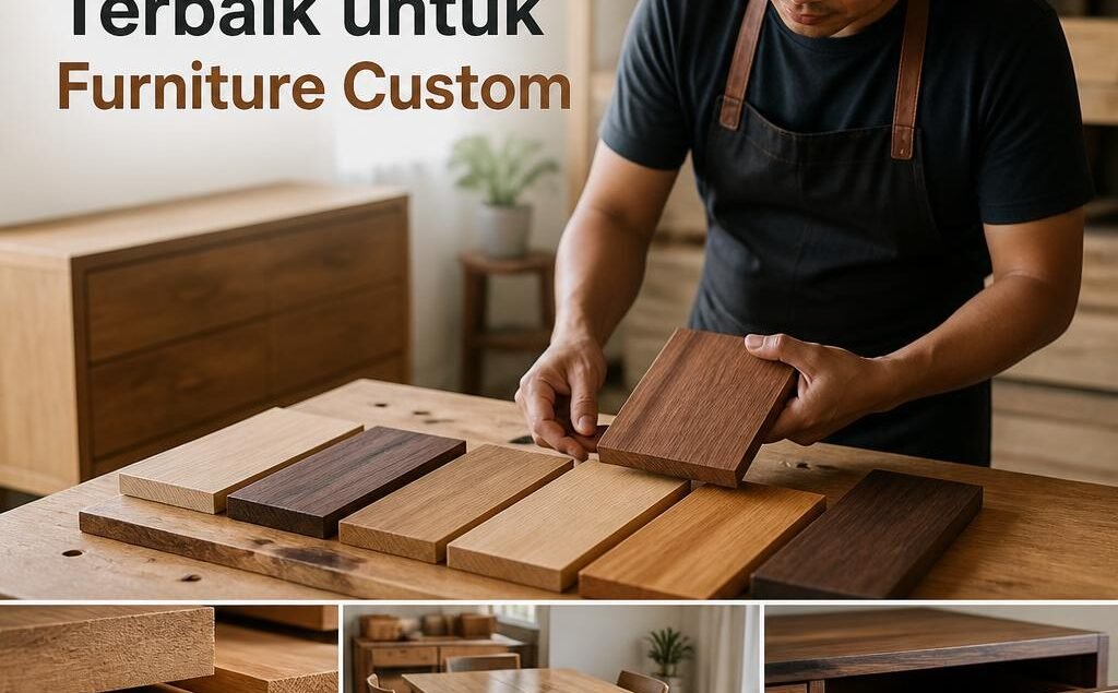 Jenis Kayu Terbaik untuk Furniture Custom