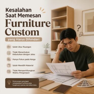 Kesalahan Saat Memesan Furniture Custom yang Harus Dihindari