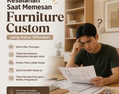 Kesalahan Saat Memesan Furniture Custom yang Harus Dihindari