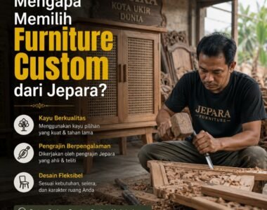 Mengapa Memilih Furniture Custom dari Jepara