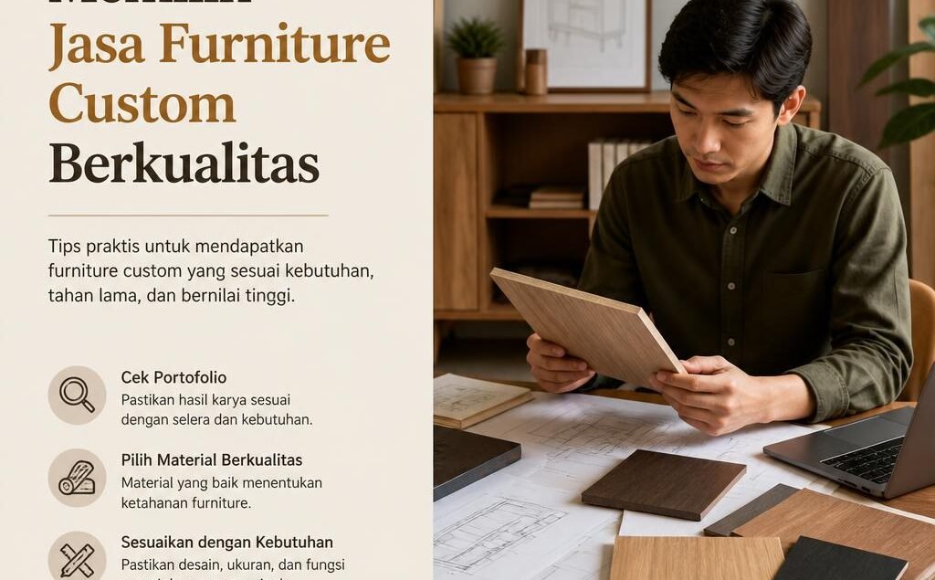 Panduan Memilih Jasa Furniture Custom Berkualitas