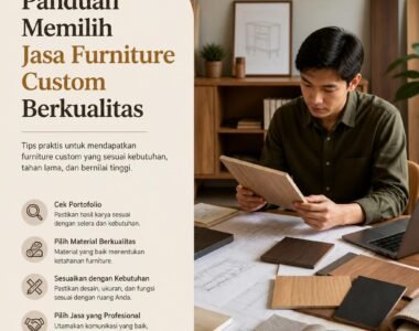 Panduan Memilih Jasa Furniture Custom Berkualitas