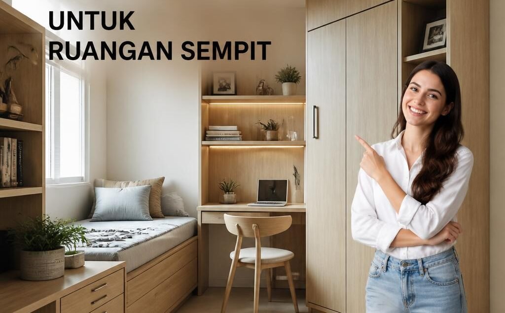 Solusi Furniture Custom untuk Ruangan Sempit