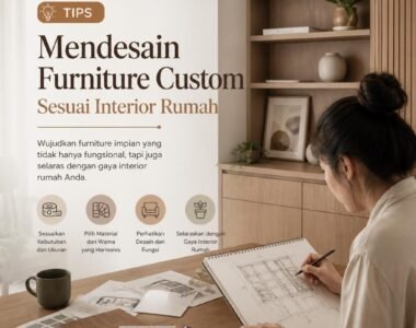 Tips Mendesain Furniture Custom Sesuai Interior Rumah