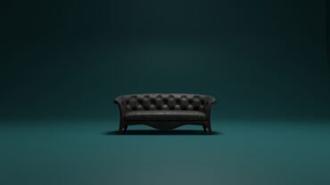 Sofa Chesterfield untuk Interior Klasik Modern