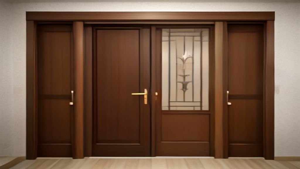 cara merawat pintu kayu yang terkena air